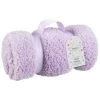 Simply Kids Teddy Throw - Lilac